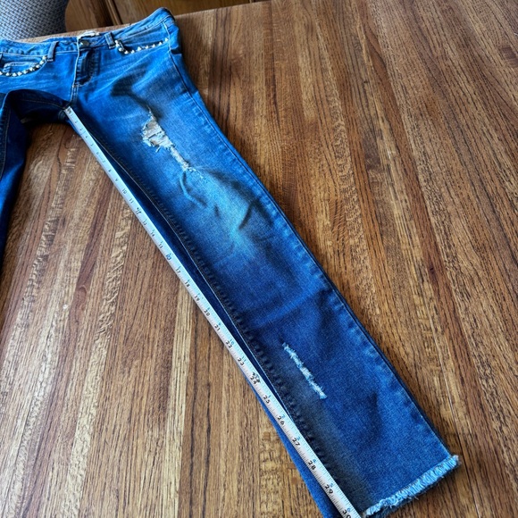 Zadig & Voltaire Eva Use Bleu Jeans Size 26 - Picture 9 of 12